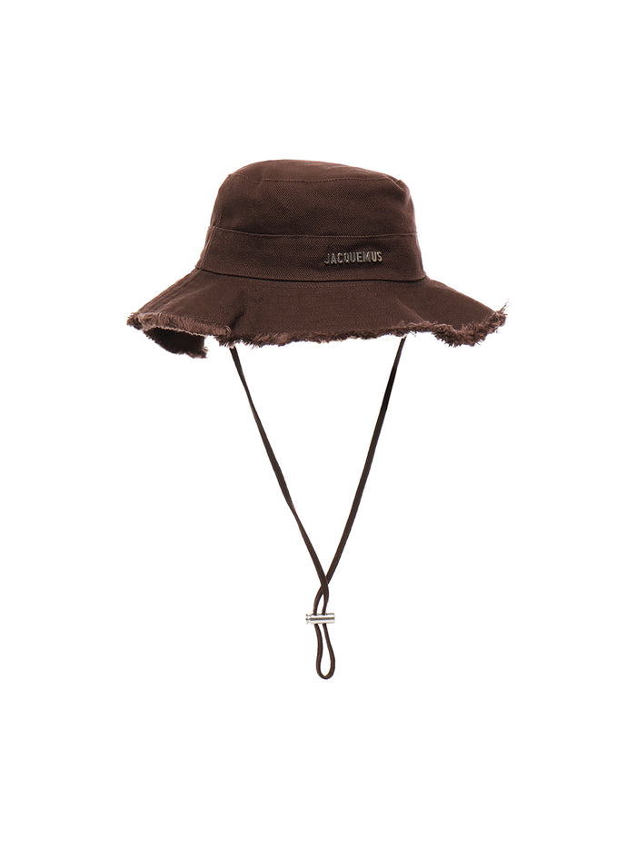 Jacquemus Hats Brown Cotton