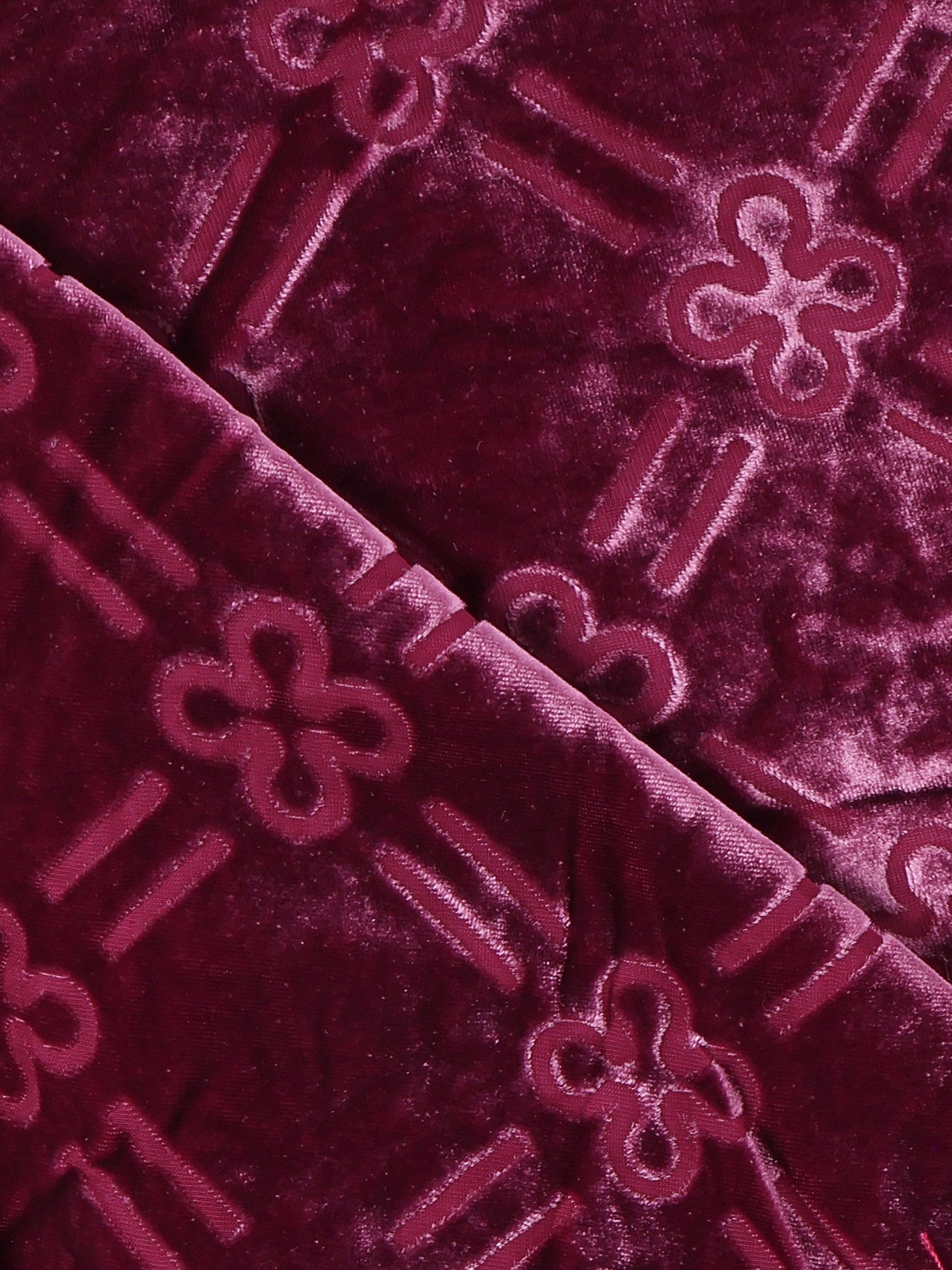 V° 73 Scarfs Malva Devorè Velvet