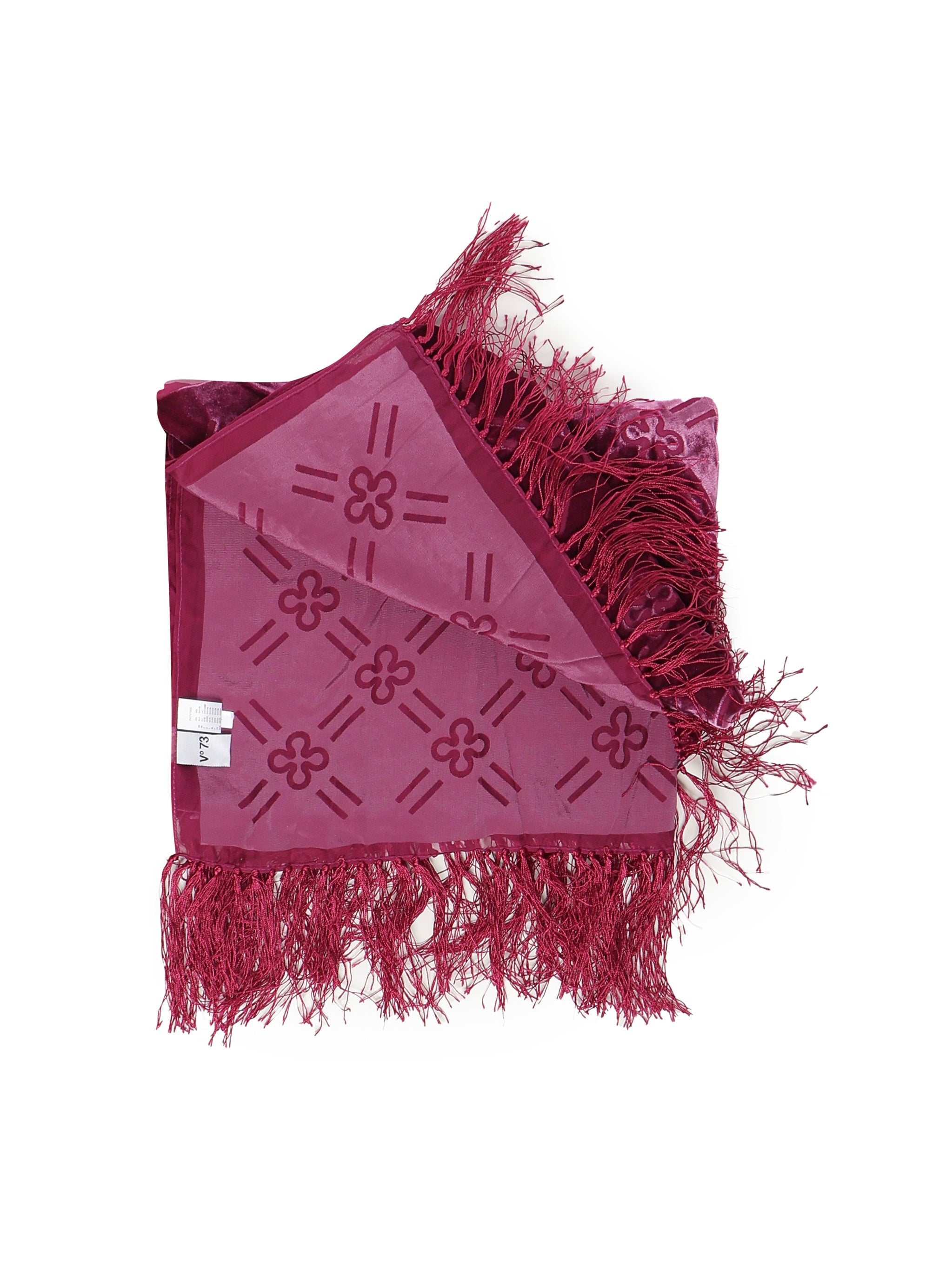 V° 73 Scarfs Malva Devorè Velvet