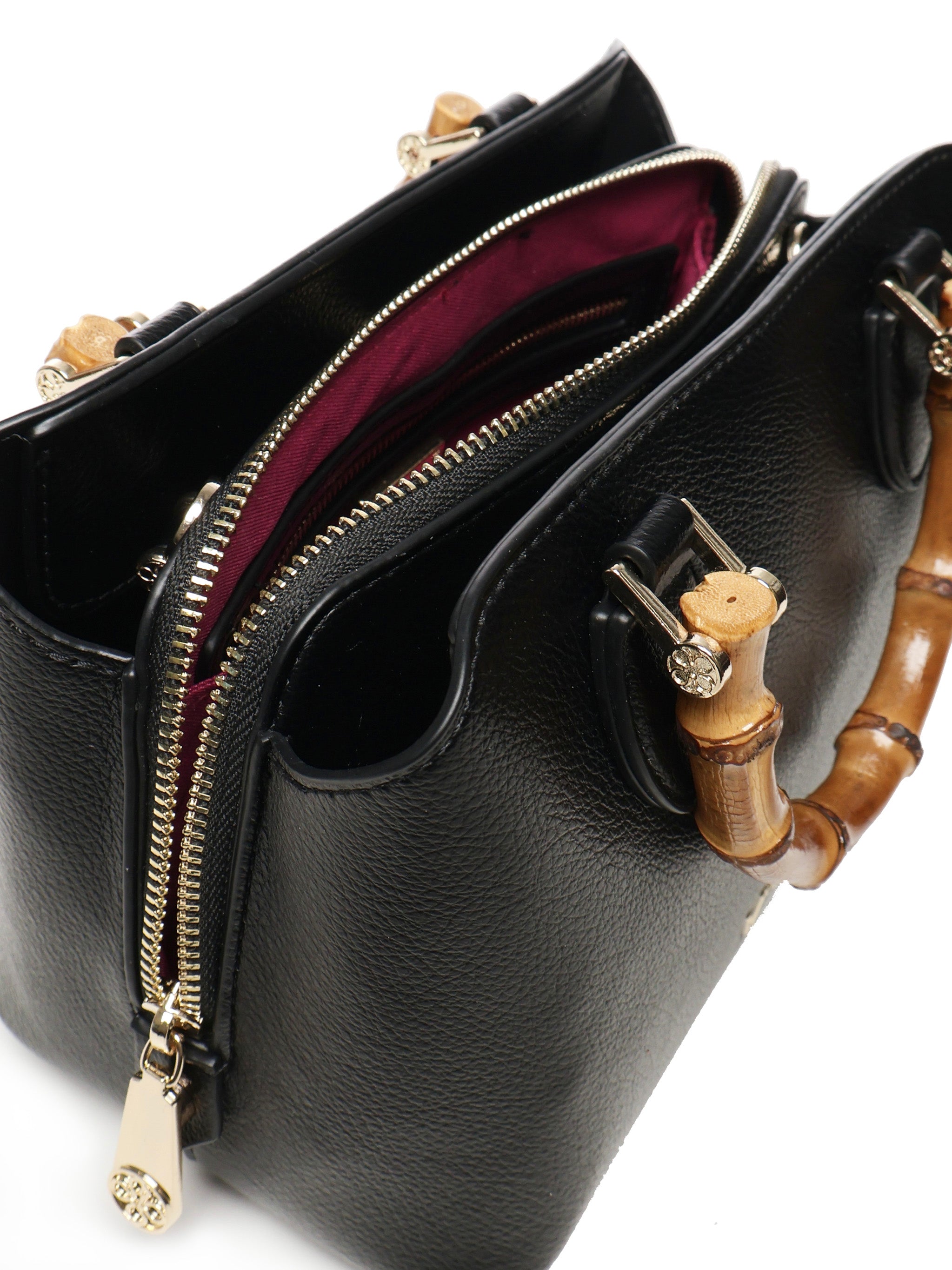 V° 73 Bags Black Polyurethane