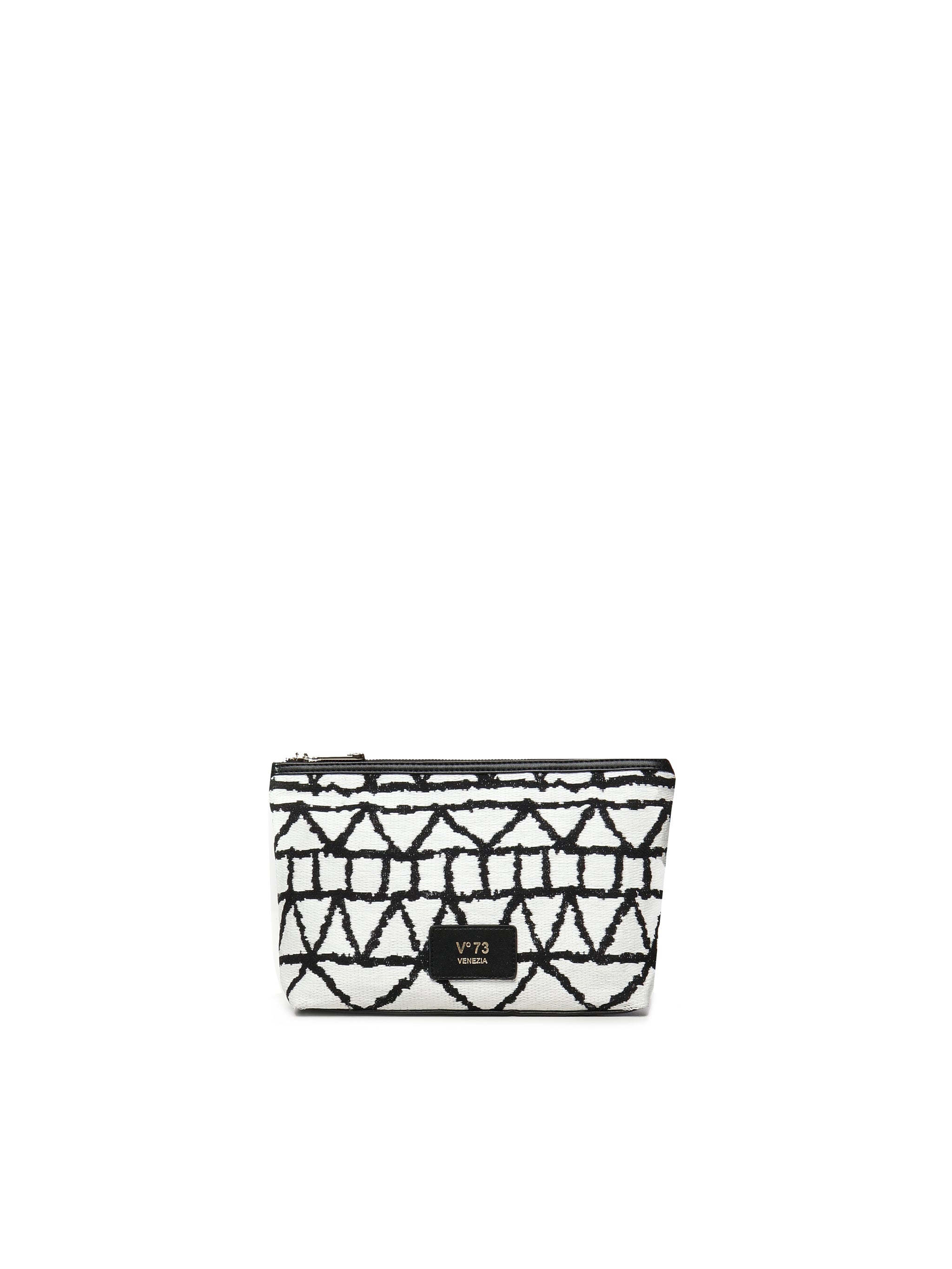V° 73 Bags Black, White Cotton