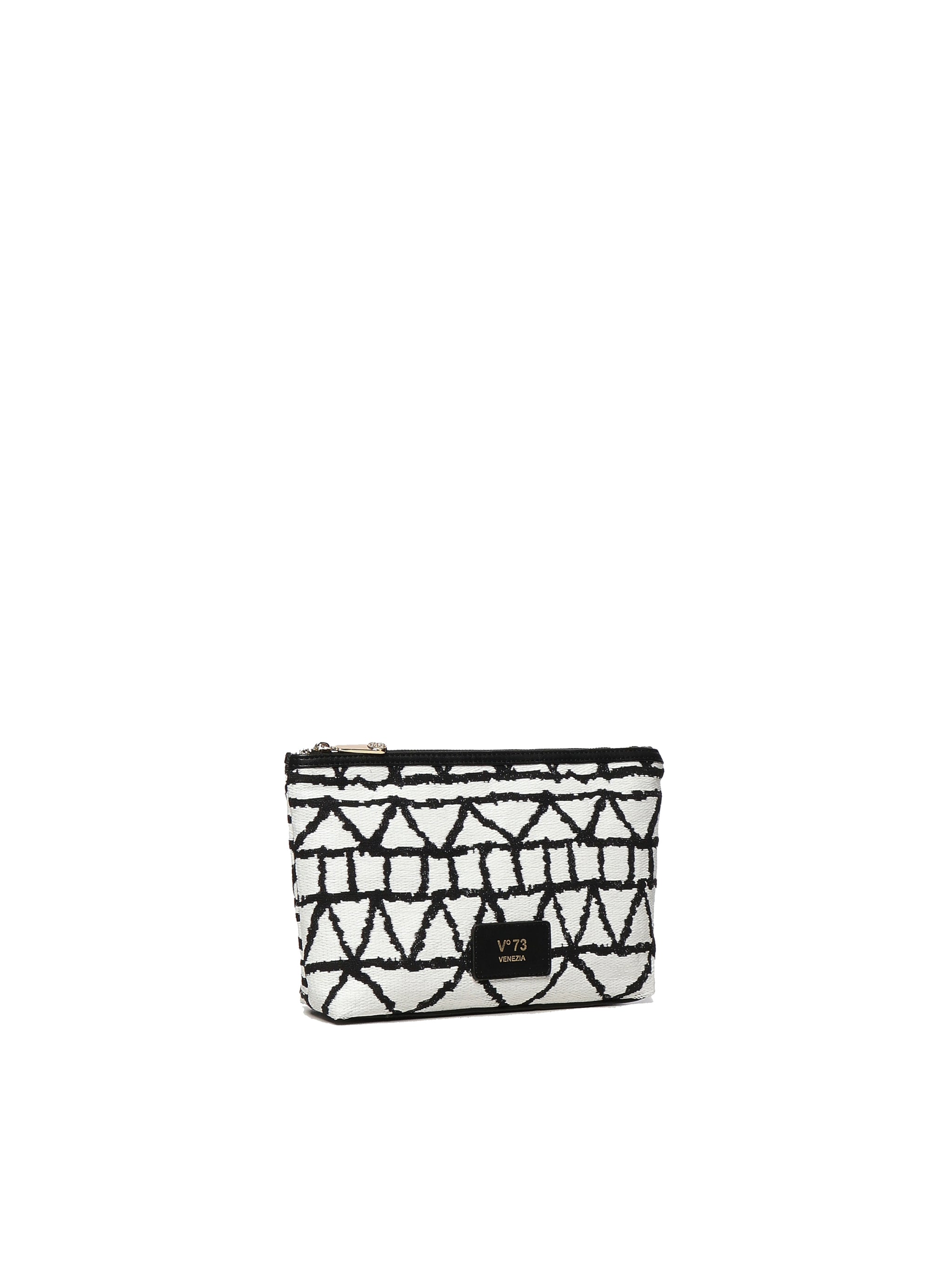 V° 73 Bags Black, White Cotton