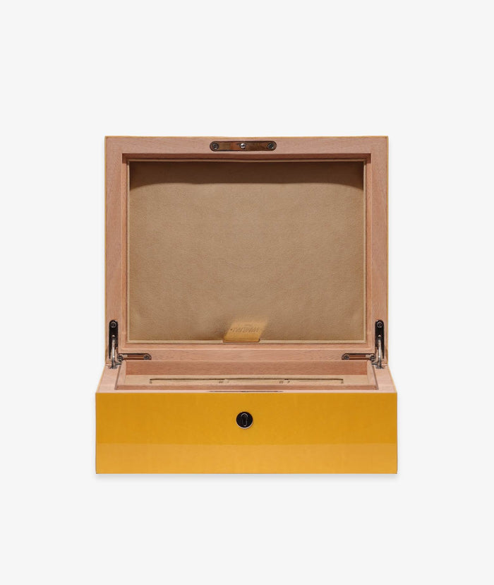 Yellow Watch Holder Case