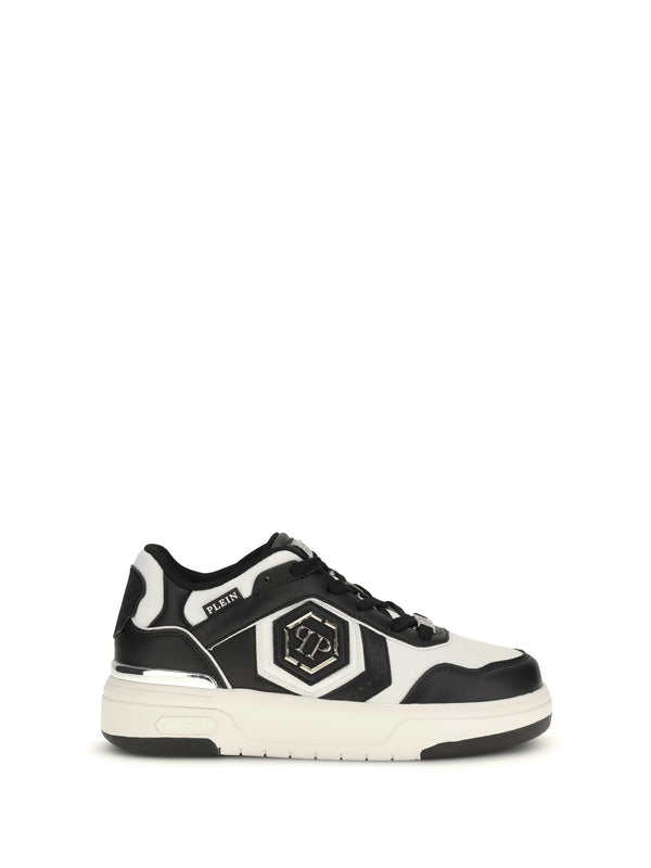 Philipp Plein UPPER: 100% CALF LEATHER; SOLE: 100% RUBBER sneakers in white