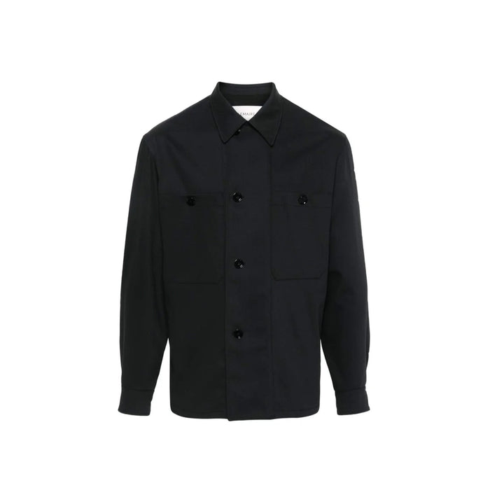 Lemaire Military Wool Jacket Black Virgin