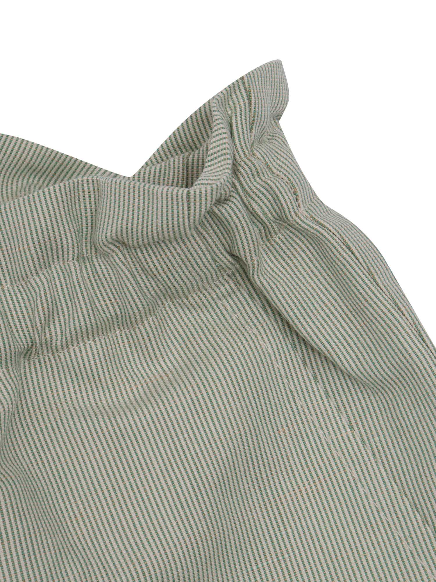 FETICHE PANTS Grey Cotton Linen