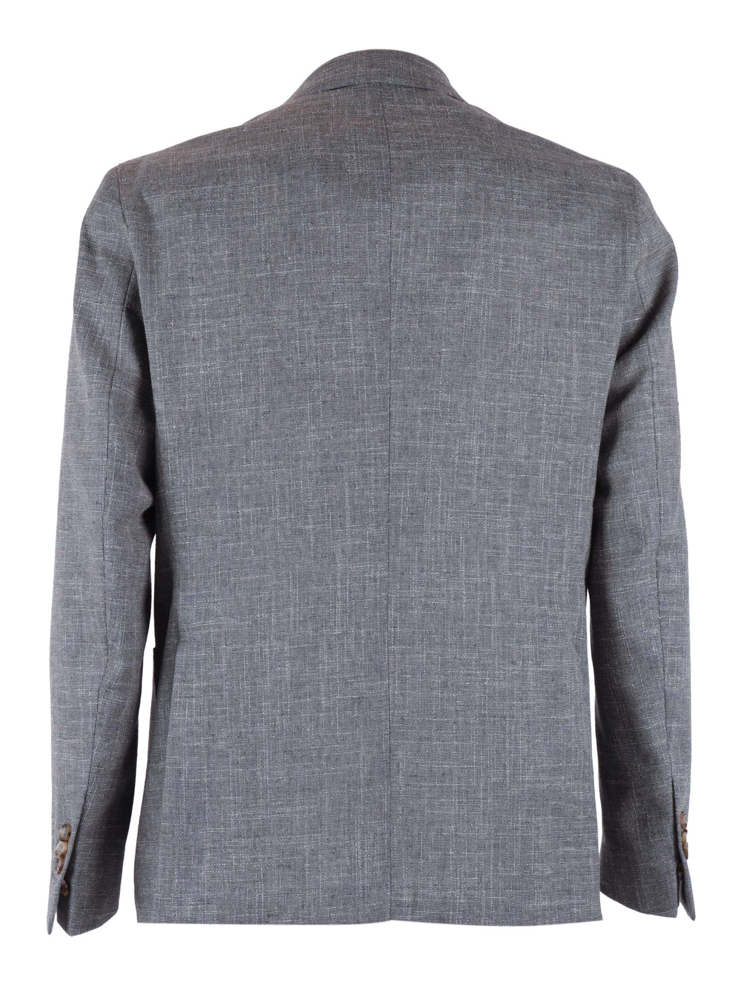JACKET Grey Single Breasted