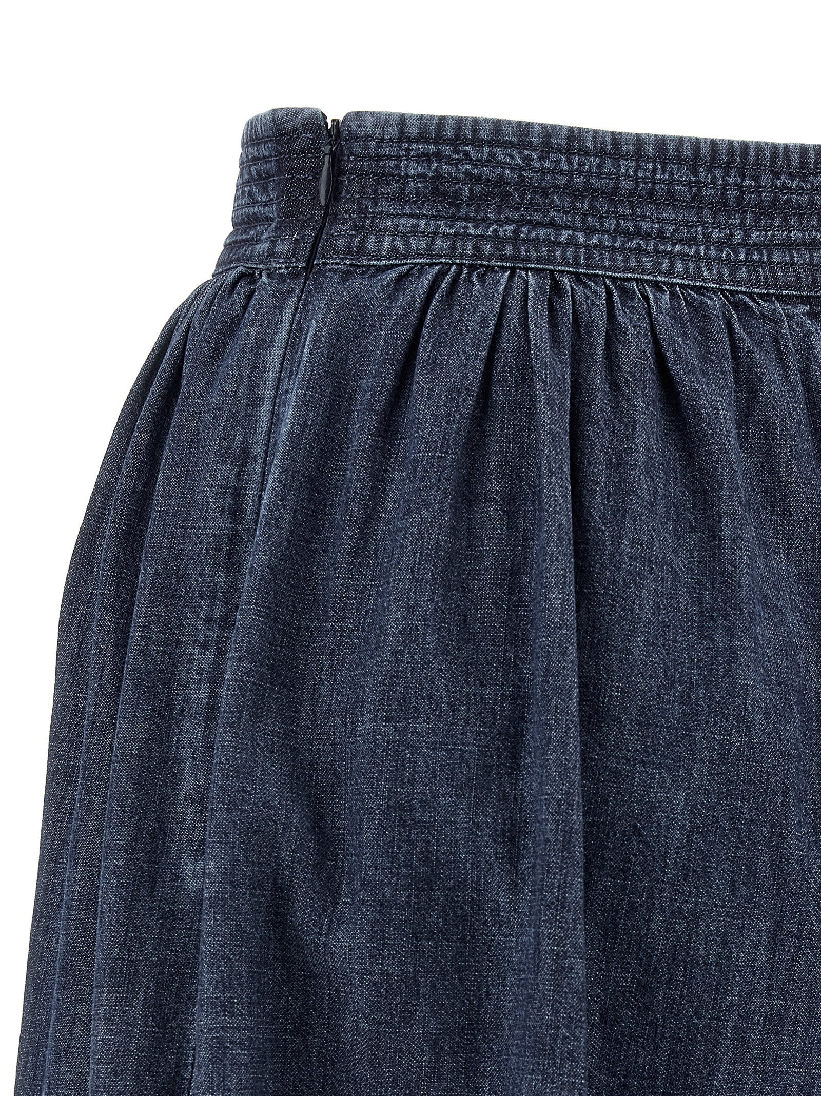 Valentino Garavani Denim Chambray pants Blue Cotton
