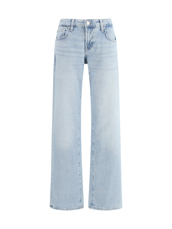 7for 99% cotton jeans in blue