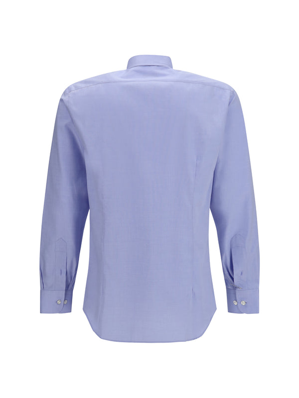 Cotton Shirt Roma Light Blue