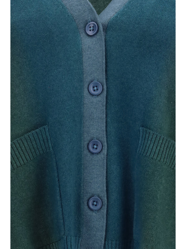 Cardigan Ombré Cashmere Shadow/timber (capra Hircus)