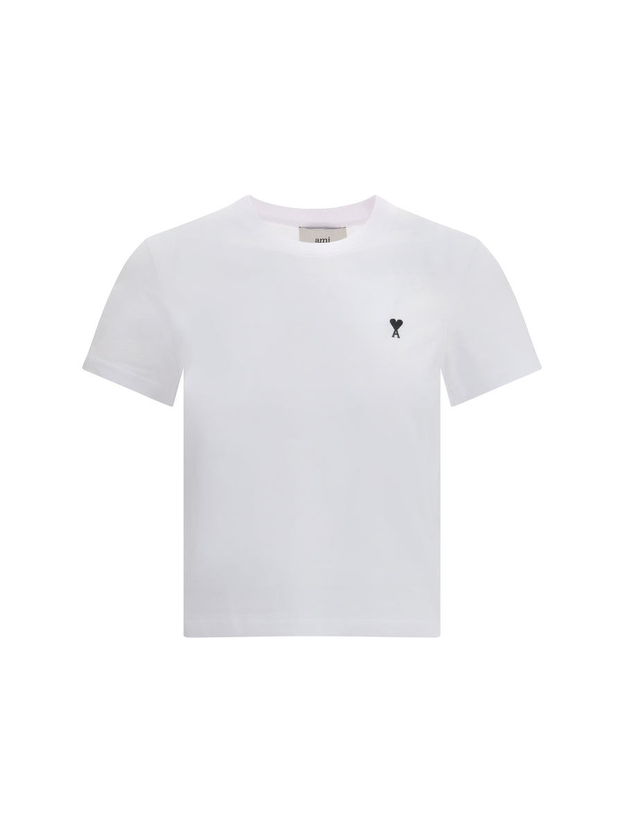 Cropped T-Shirt White Cotton T-shirts & Jerseys