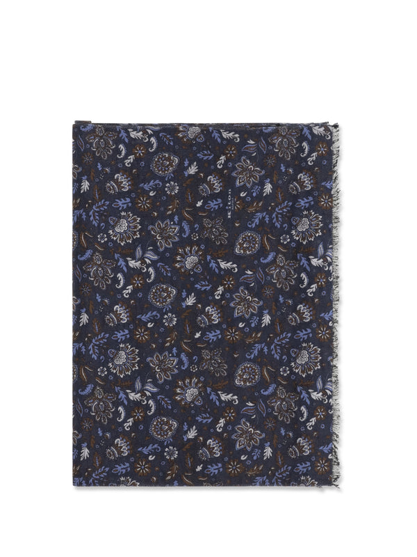 Scarf Paisley Multicolour Silk