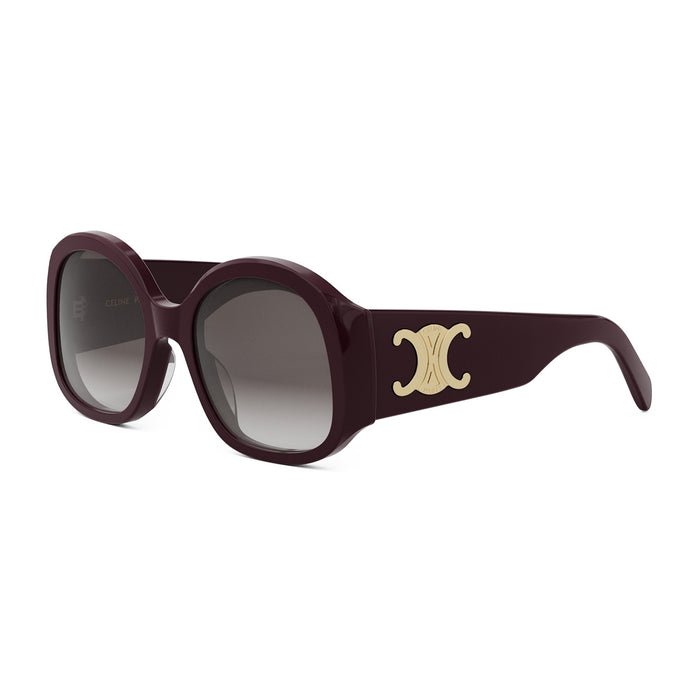CELINE CL40305U Maxi Triomphe 48F Brown Marrone Acetate Occhiali Da Sole