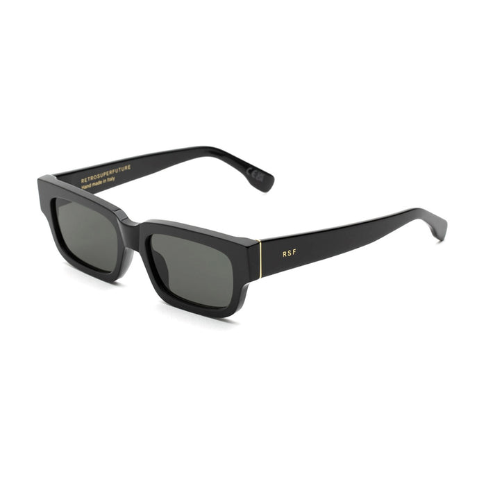 ROMA Black Nero Acetate Occhiali Sole
