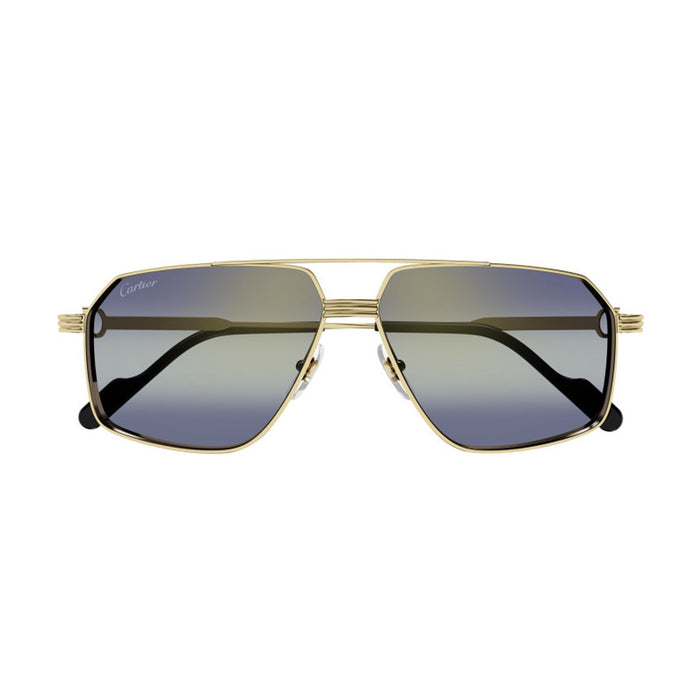 CT0270S Première de Cartier 012 Gol Oro Metal Occhiali Sole