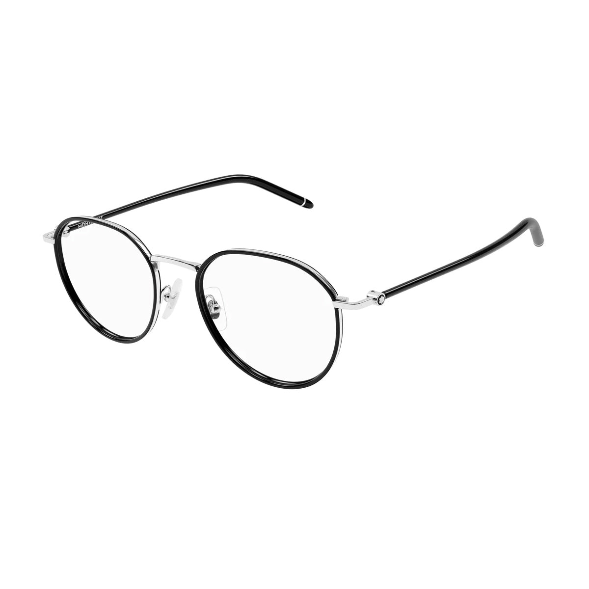 MB0342OA LINEA MEISTERSTÜCK 001 Argento Metal Occhiali Vista