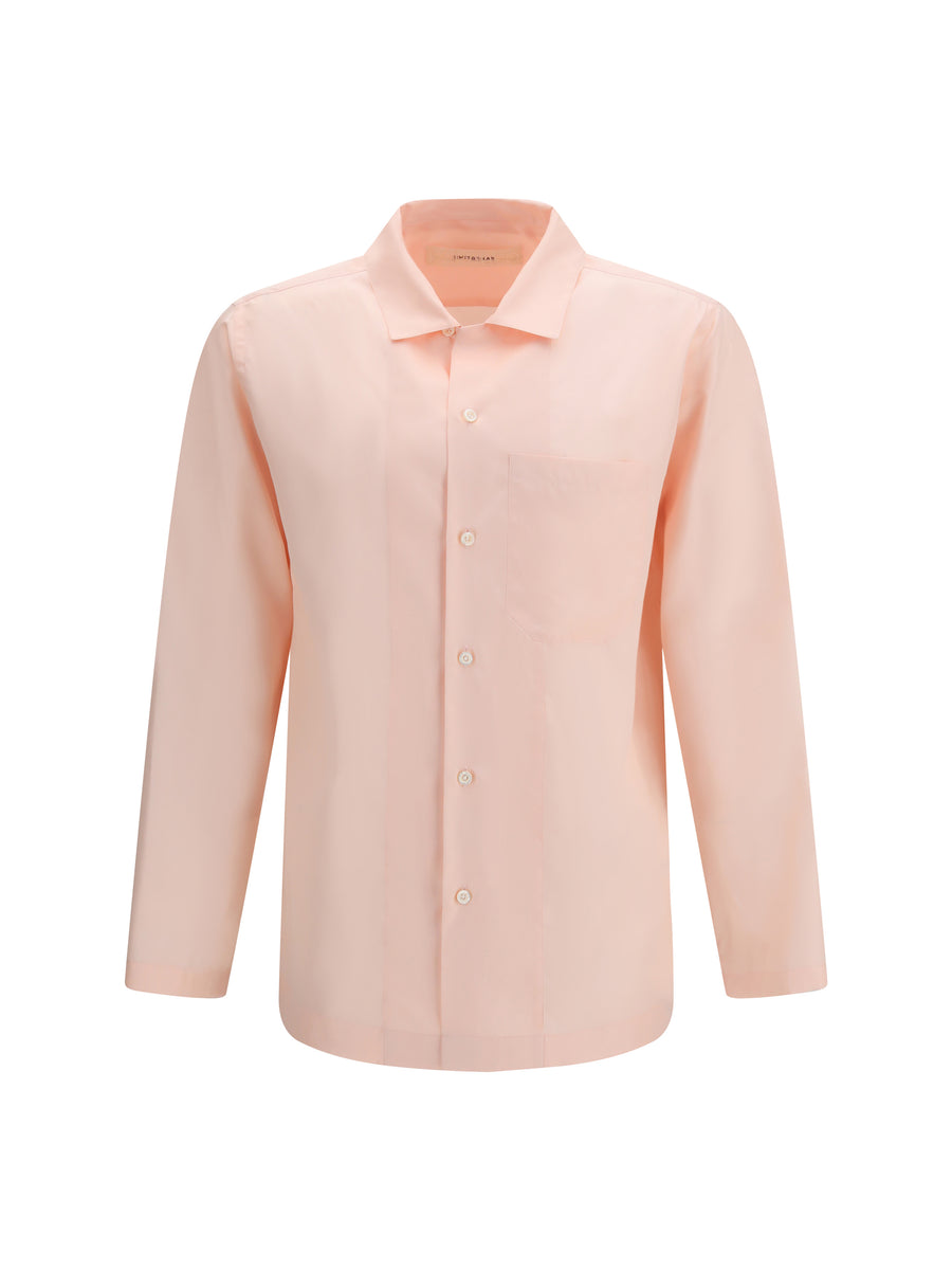 Havana Shirt Pastel Pink Silk