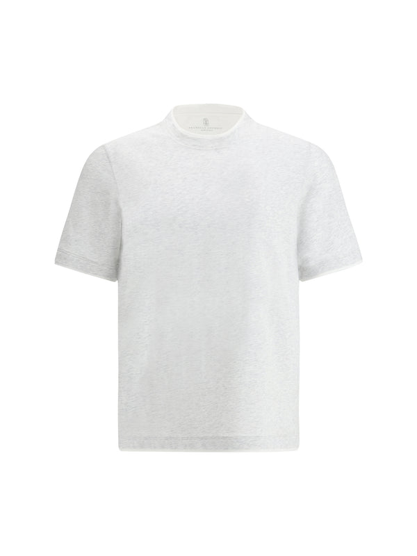 Brunello Cucinelli 100% Cotton t-shirt in white