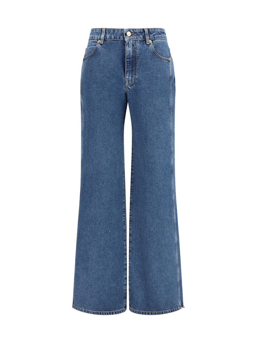 Balmain 100% Cotton jeans in blue