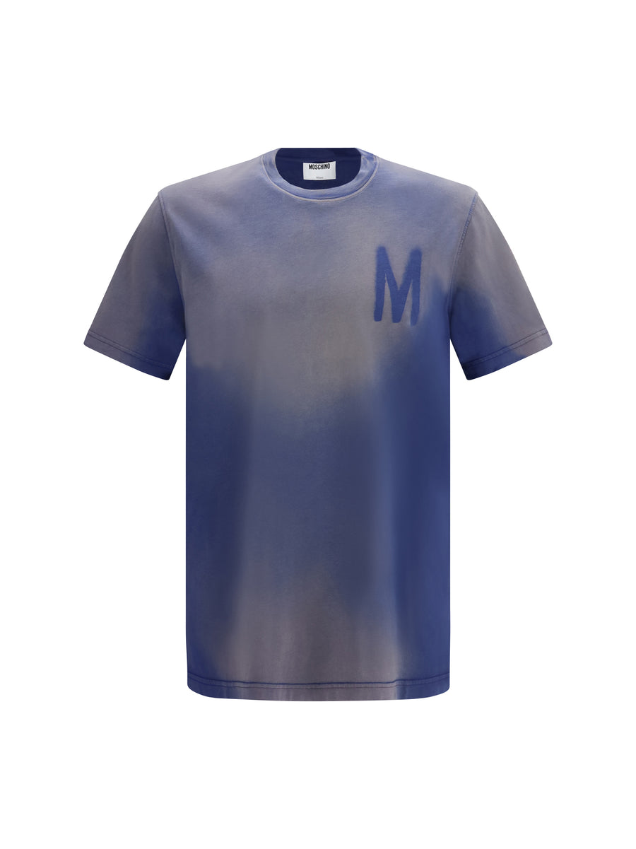 Moschino 100% Cotton t-shirt in blue