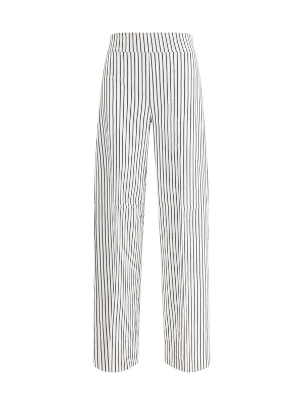 Avenue Montaigne 52% Viscose trousers in navy