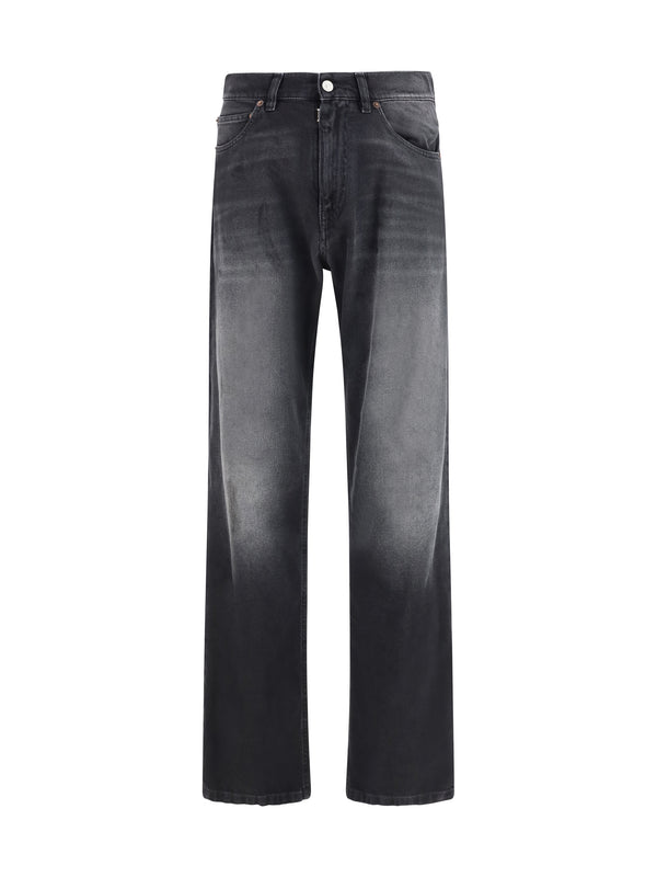 MM6 Maison Margiela 100% Cotton jeans in black