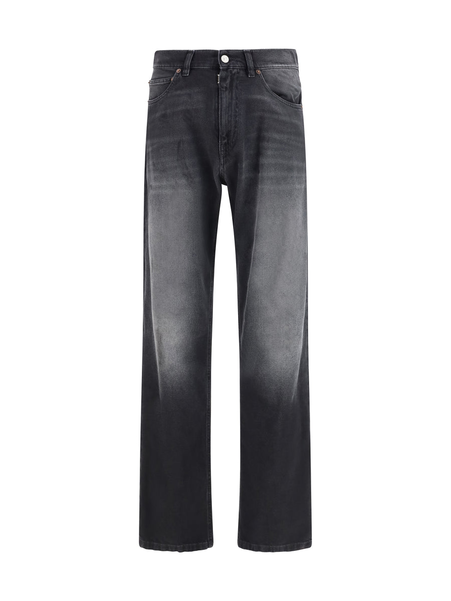 MM6 Maison Margiela 100% Cotton jeans in black