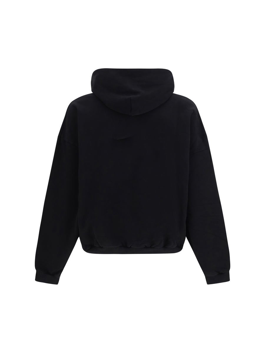 Hoodie Owners Club Jet Black Cotton Sweatshirts