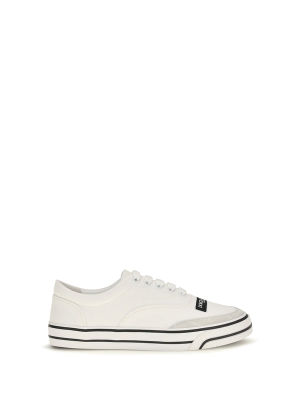 Dolce & Gabbana Upper: 15% calf leather sneaker in white