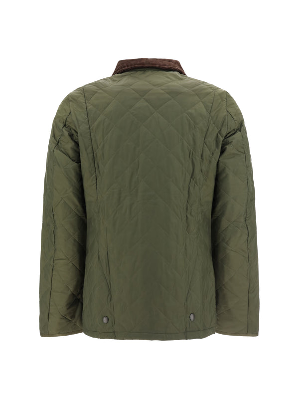 Quilt Jacket Heritage Olive Nylon Padded & Down