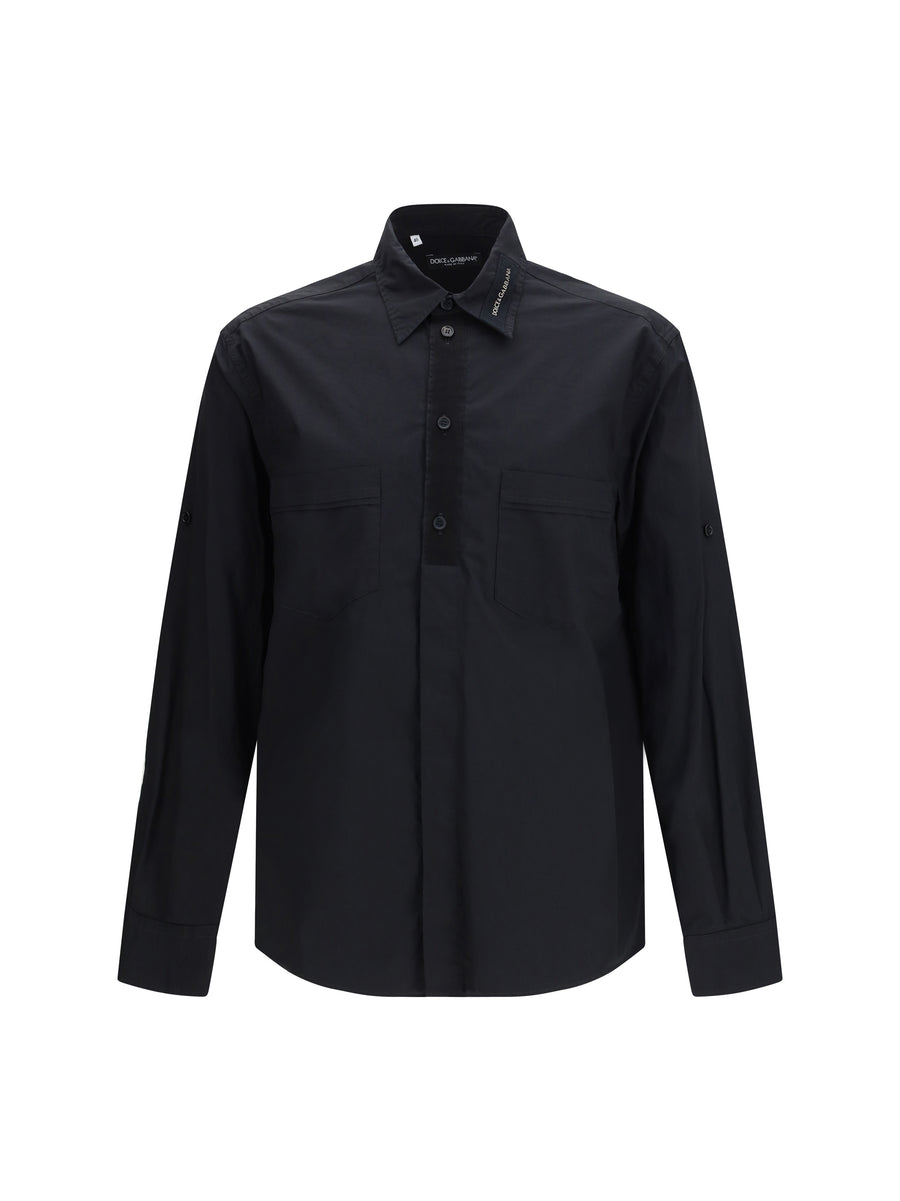 Dolce & Gabbana 97% Cotton shirt in black
