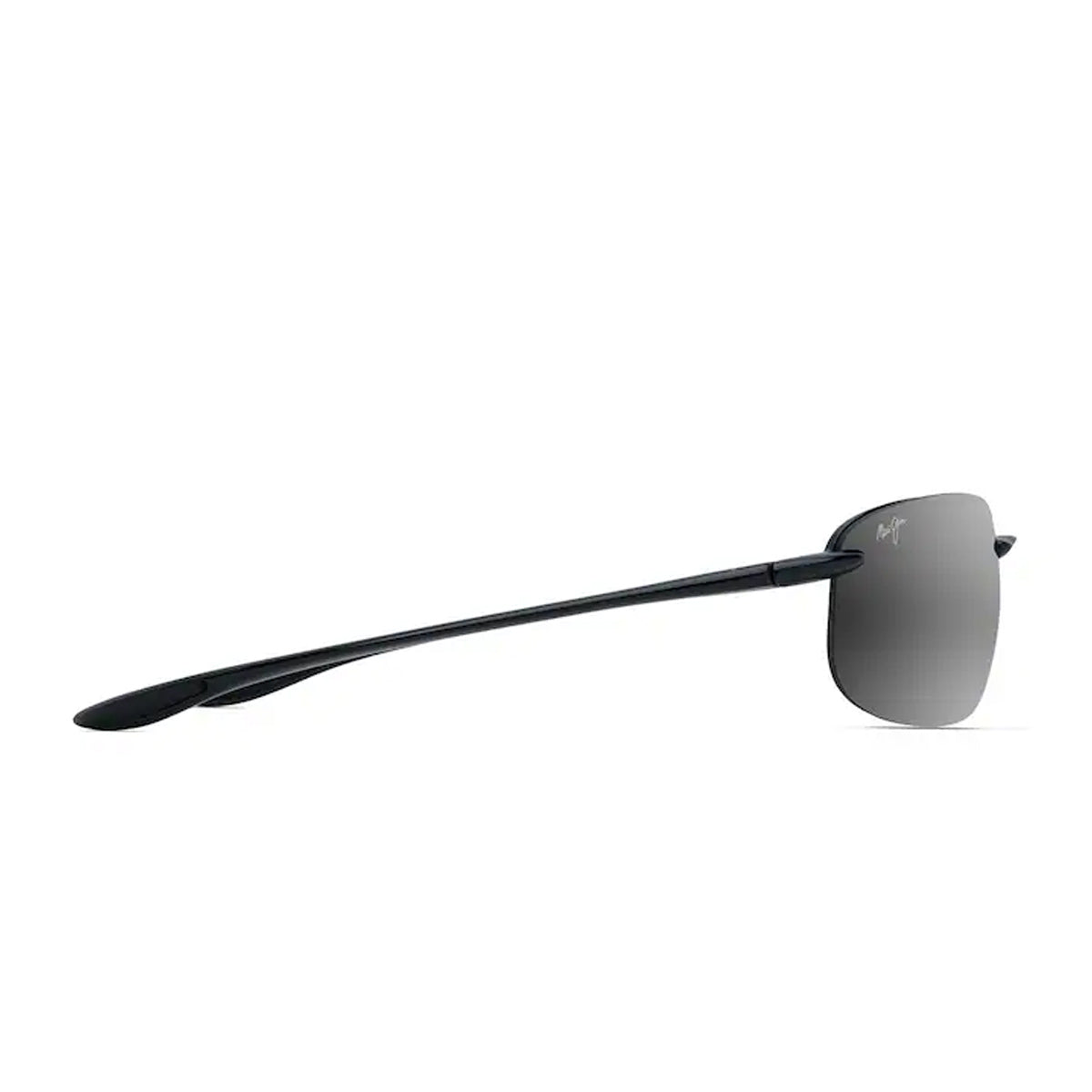 Maui Jim Hookipa XLarge Nero Lucido Nylon Occhiali Da Sole