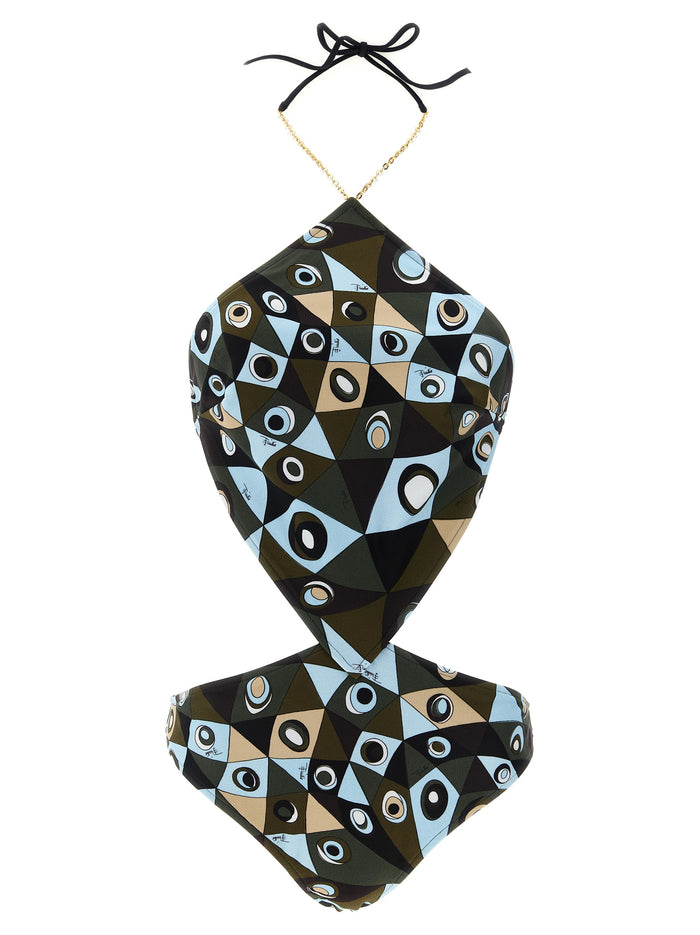 Occhi Trikini Multicolor Polyamide Beachwear