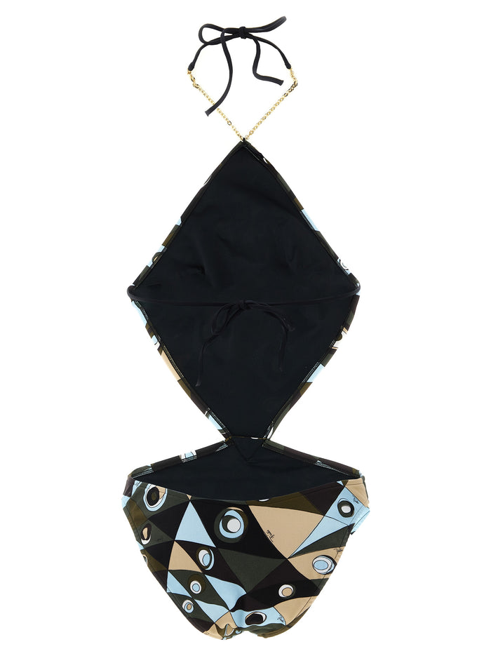 Occhi Trikini Multicolor Polyamide Beachwear