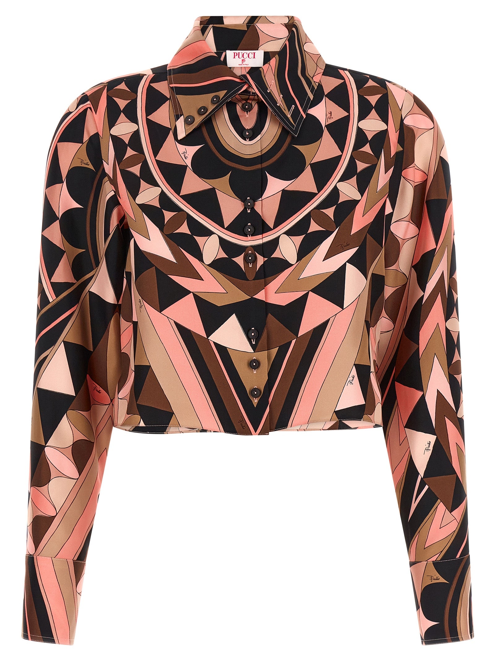 Manuba Shirt Pink Silk Shirt, Blouse