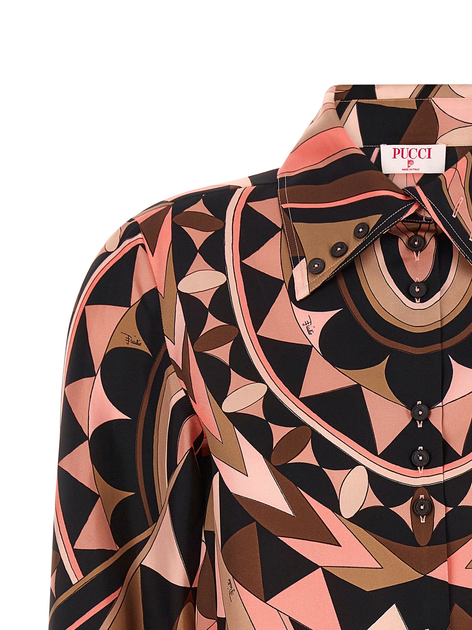 Manuba Shirt Pink Silk Shirt, Blouse
