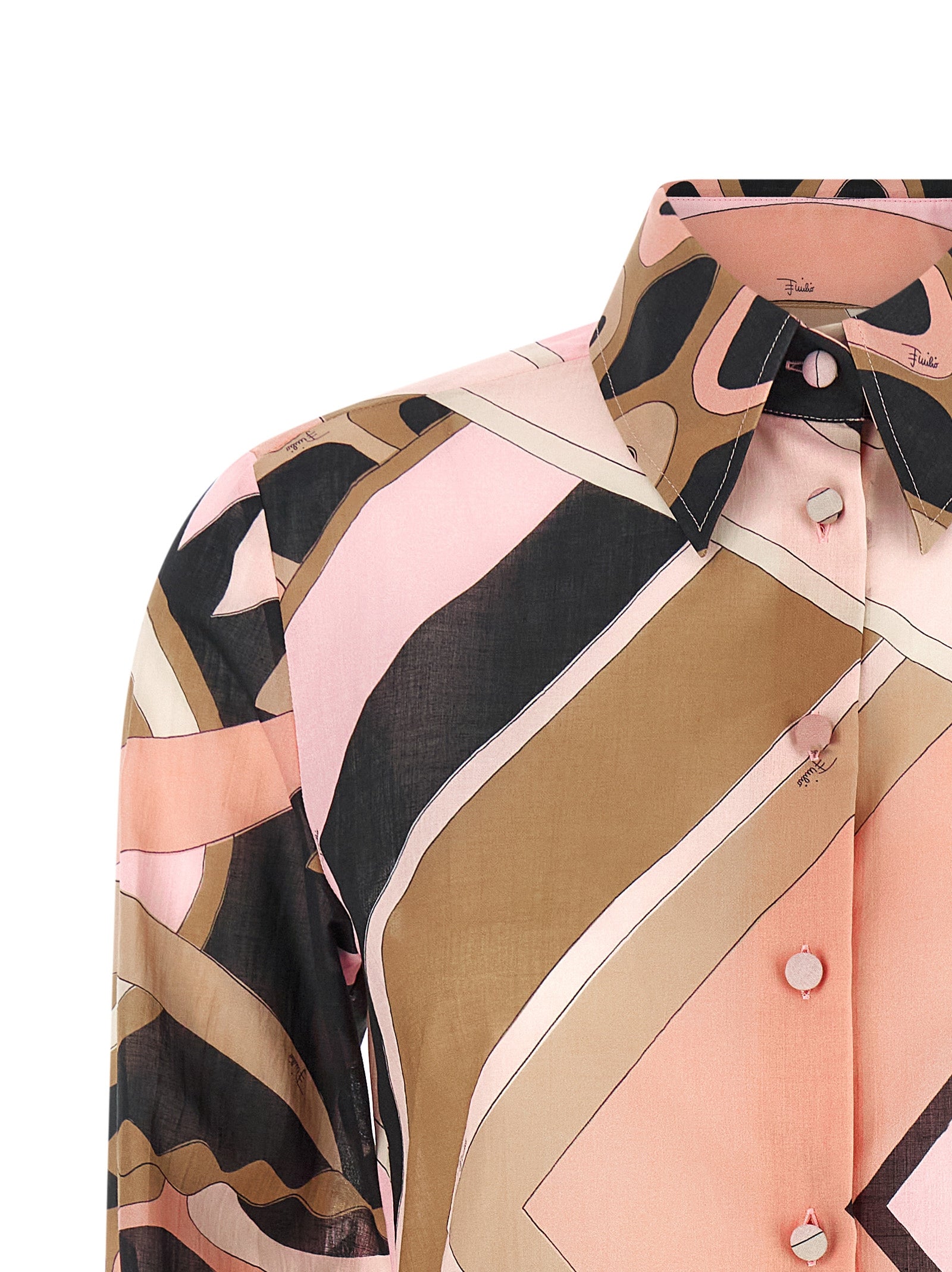 Vivara Shirt Pink Cotton Shirt, Blouse