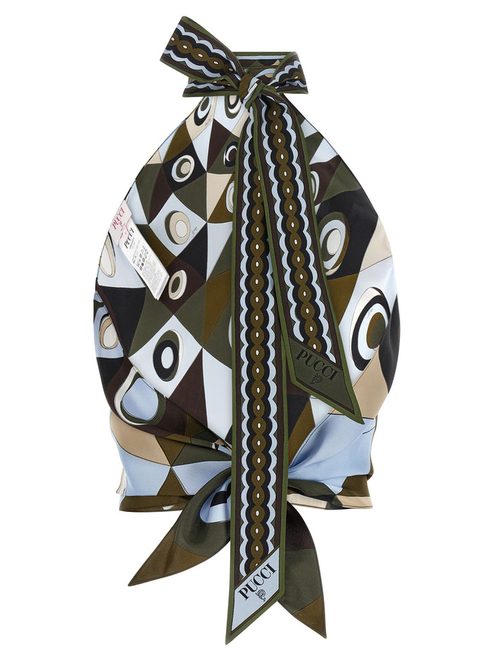 Occhi Top Multicolor Silk Tops