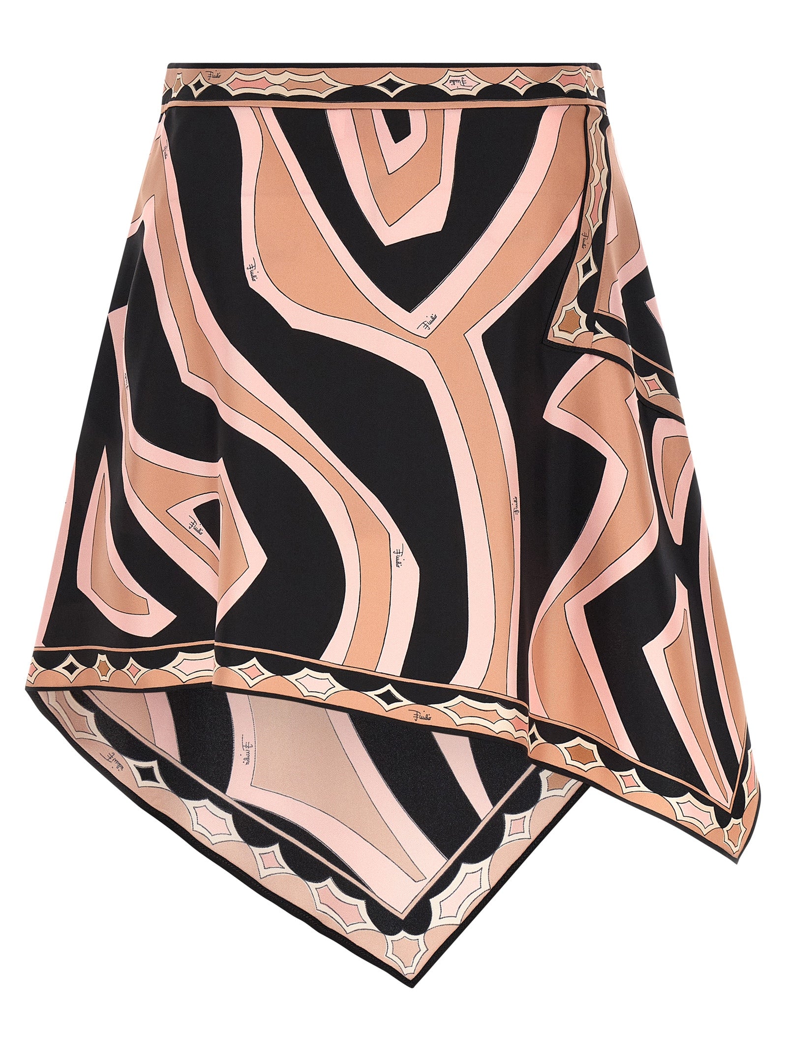 Labirinto Skirt Pink Silk
