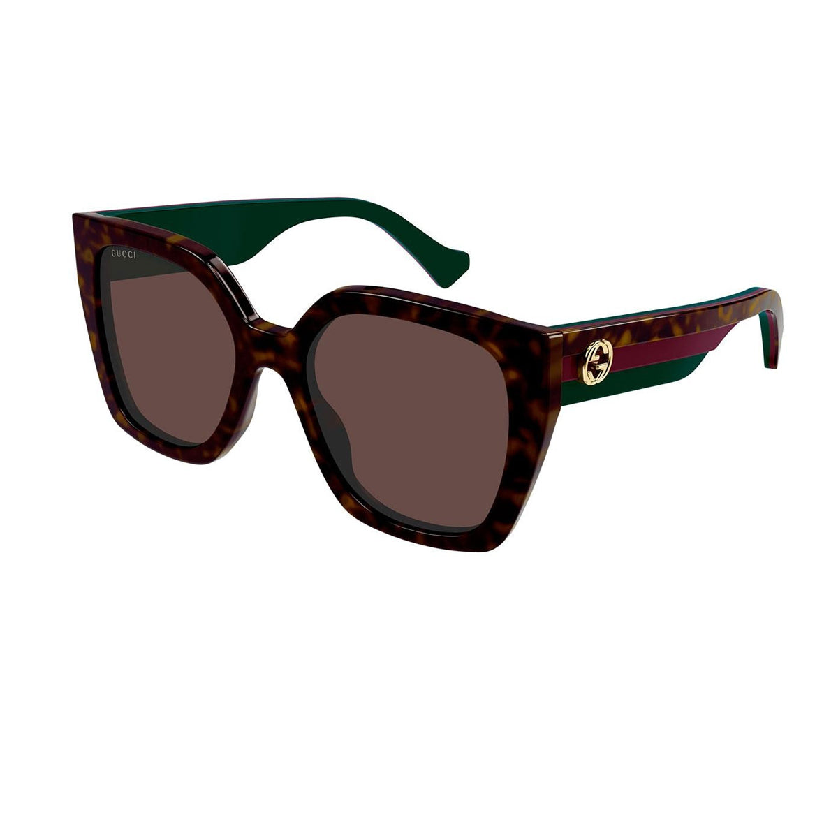 GG1300S 002 Marrone Celluloid Occhiali Sole