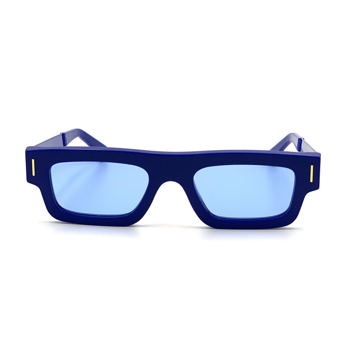 COLPO FRANCIS BLUE Blu Celluloid Occhiali Sole
