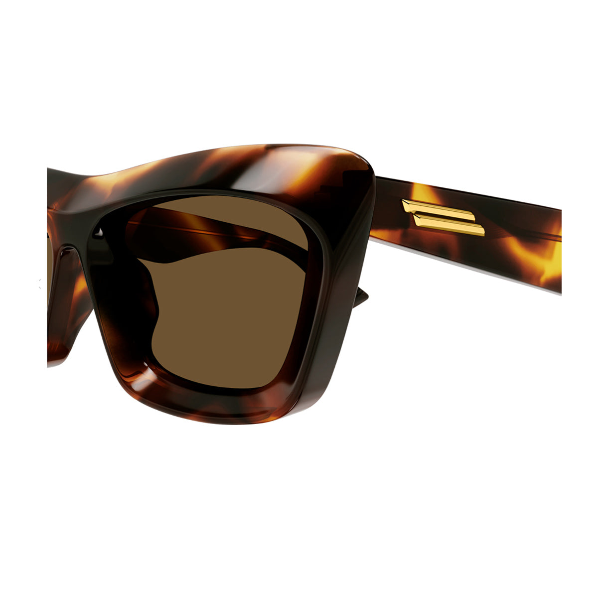 BV1283S LINE NEW CLASSIC 002 Marrone Recycled Acetate Occhiali Sole