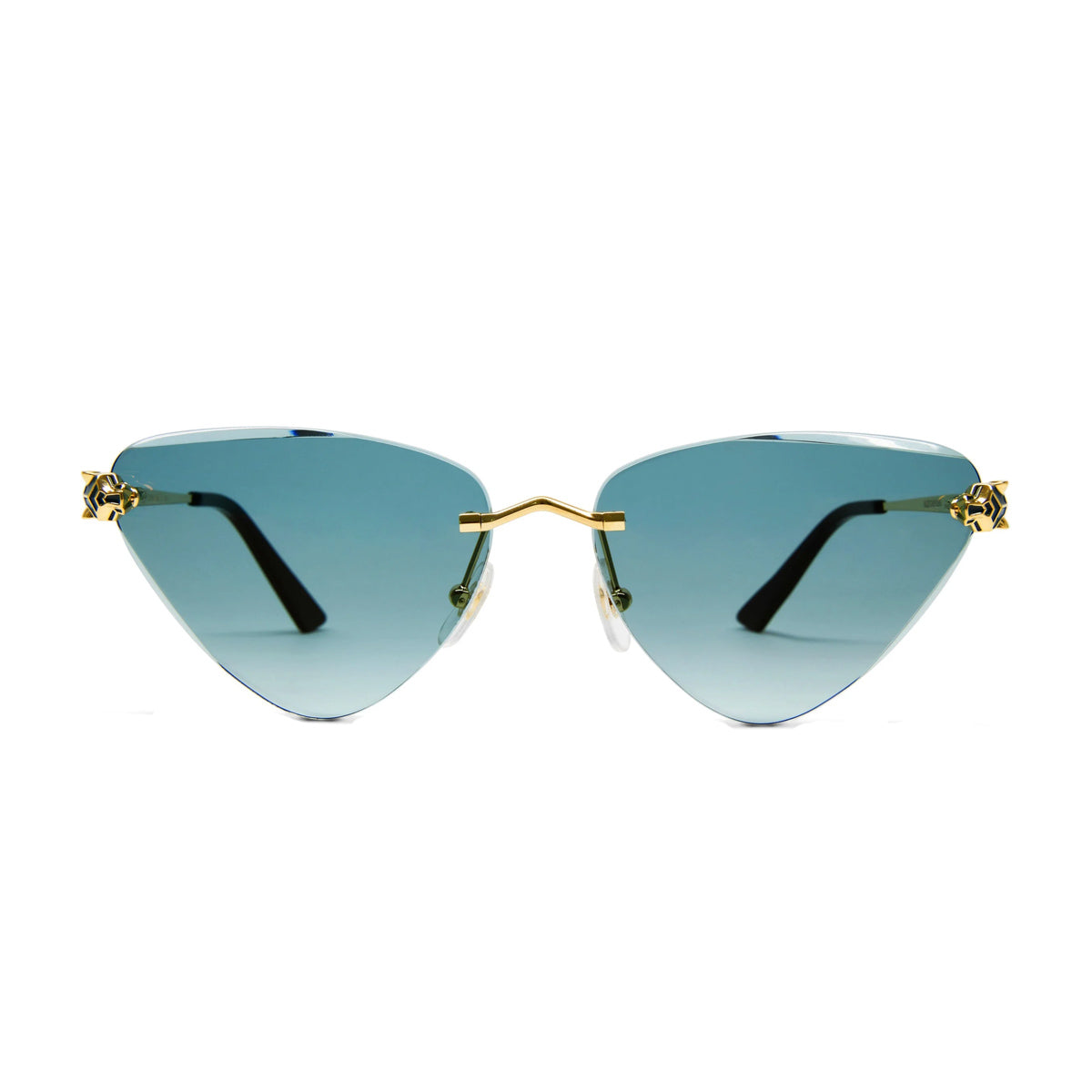 CT0399S 004 Oro Metal Occhiali Sole