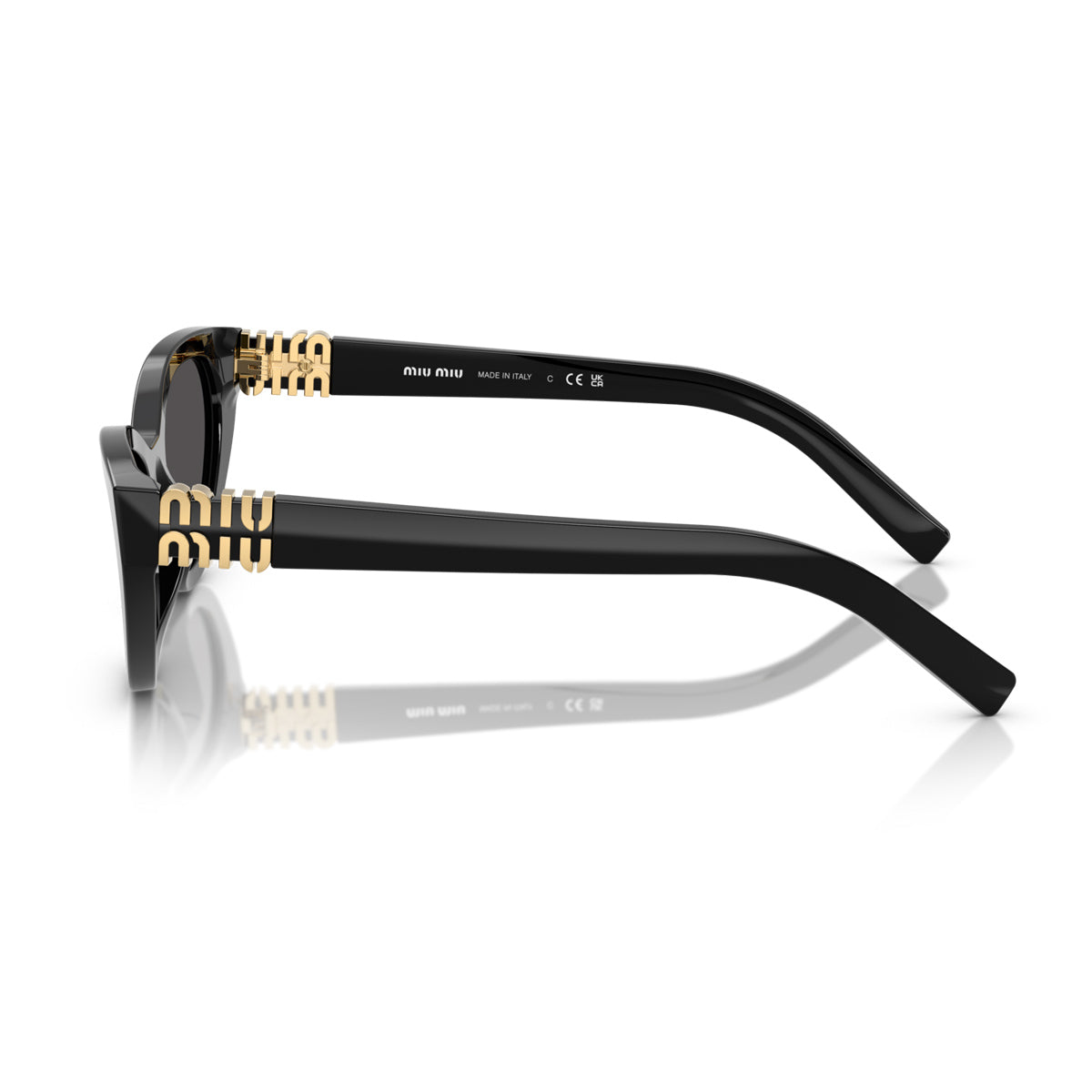 Miu 0MU A04S 16K08Z Black Nero Acetate Occhiali Da Sole