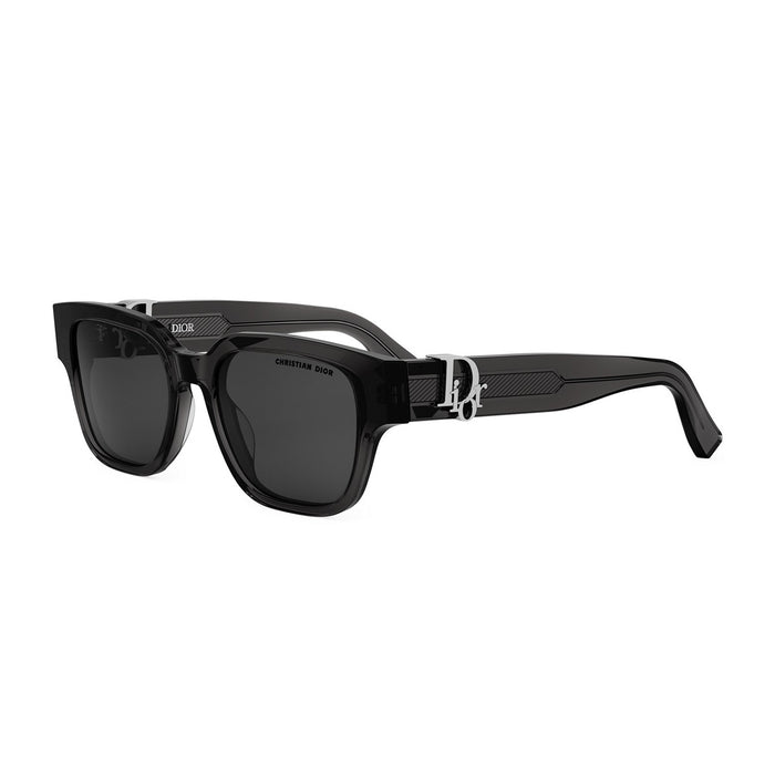 Dior DiorOblique S1I 45a0 Nero Trasparente Acetate Occhiali Da Sole