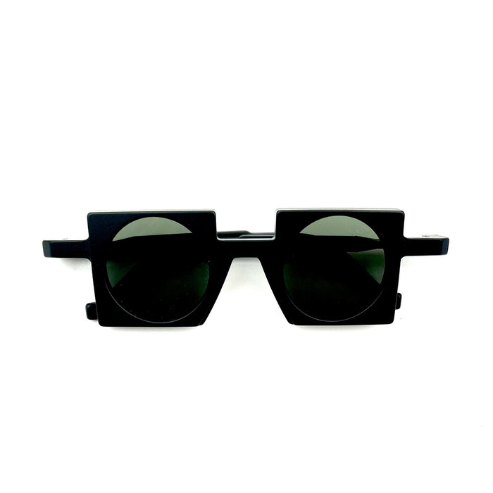 BL0034 Black matt Nero Bio-acetate Occhiali Sole