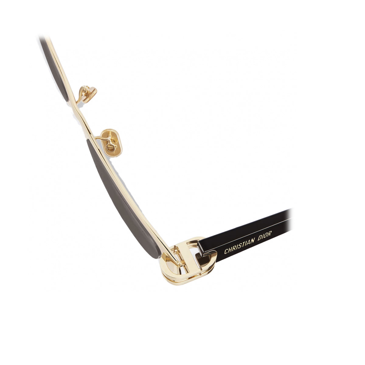 CDIOR B3U b0a0 Oro- Nero Acetate Occhiali Da Sole