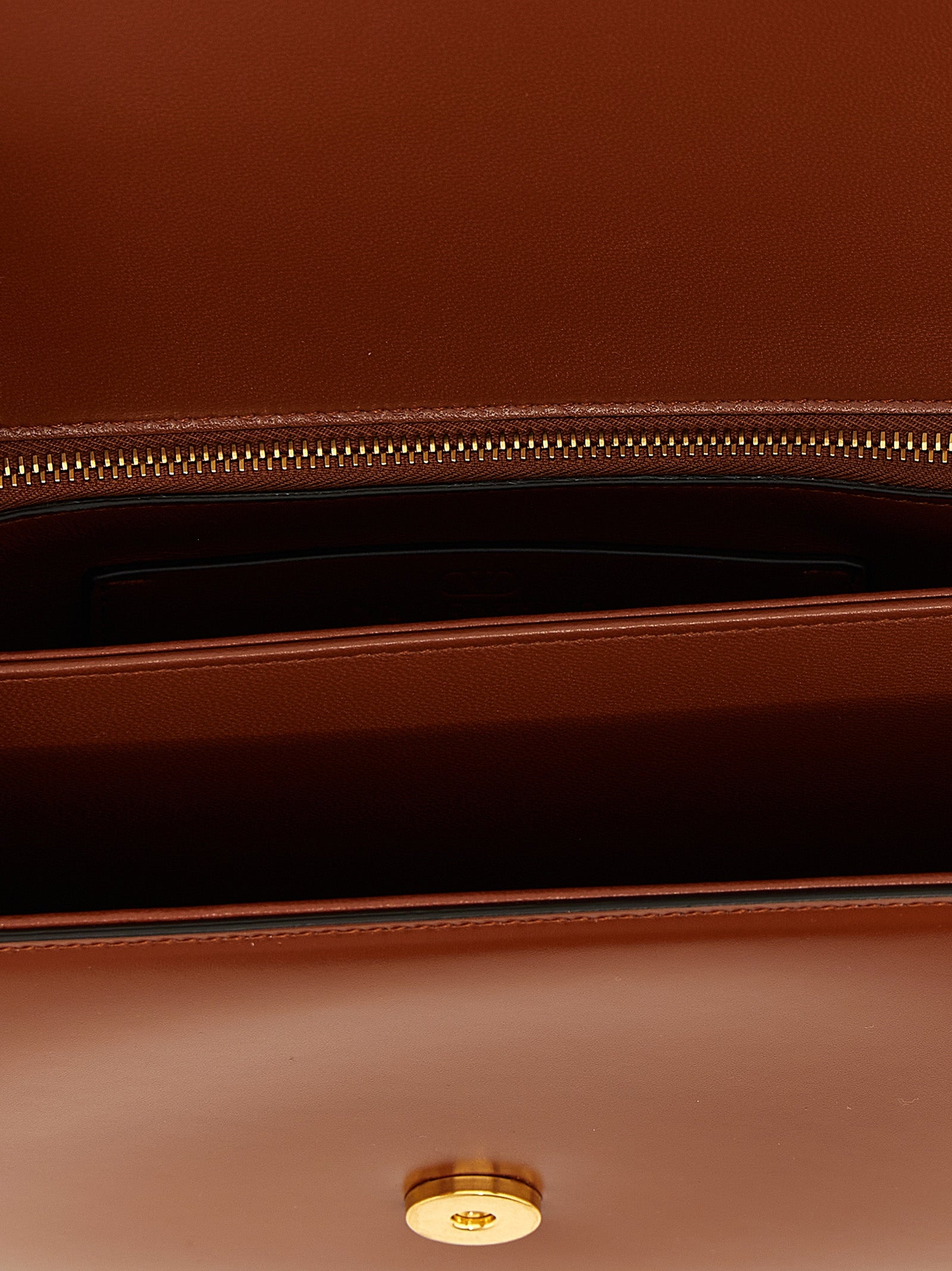 Valentino Garavani Vain shoulder bag Brown Calfskin Leather (bos Taurus)
