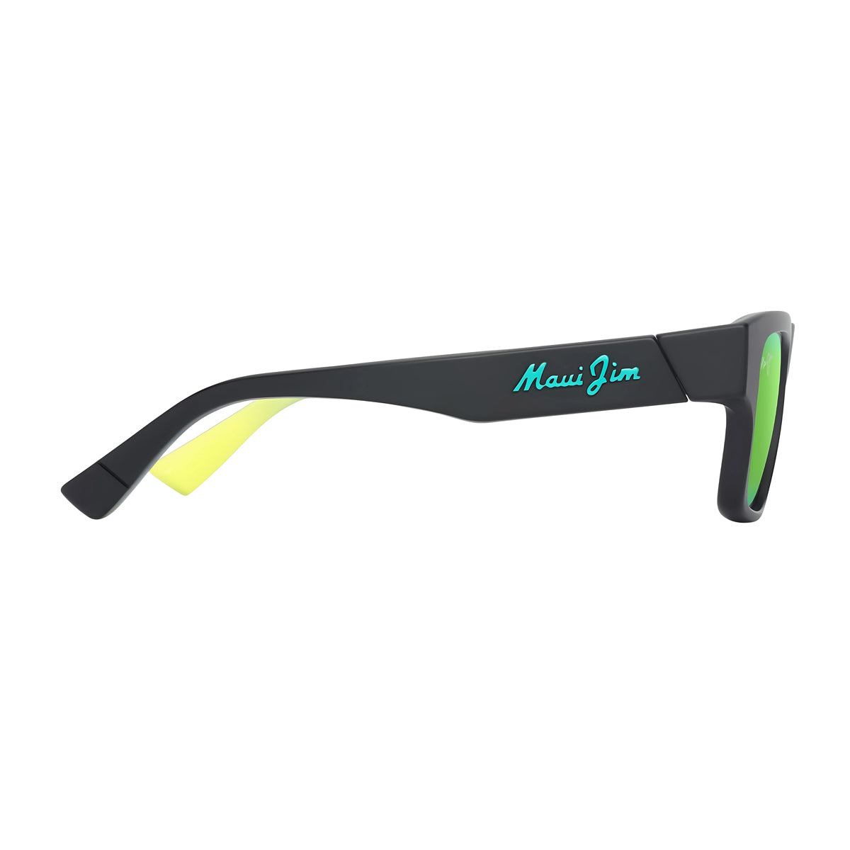 Maui Jim KOKUA mauigreenr matte black Nero Acetate Occhiali Sole